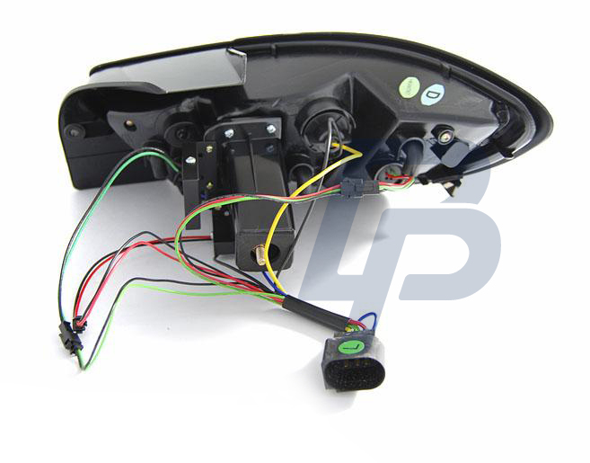 SEAT IBIZA 6J 3D 06.08-12 RED SMOKE LED TAILLIGHTS BAR - 6