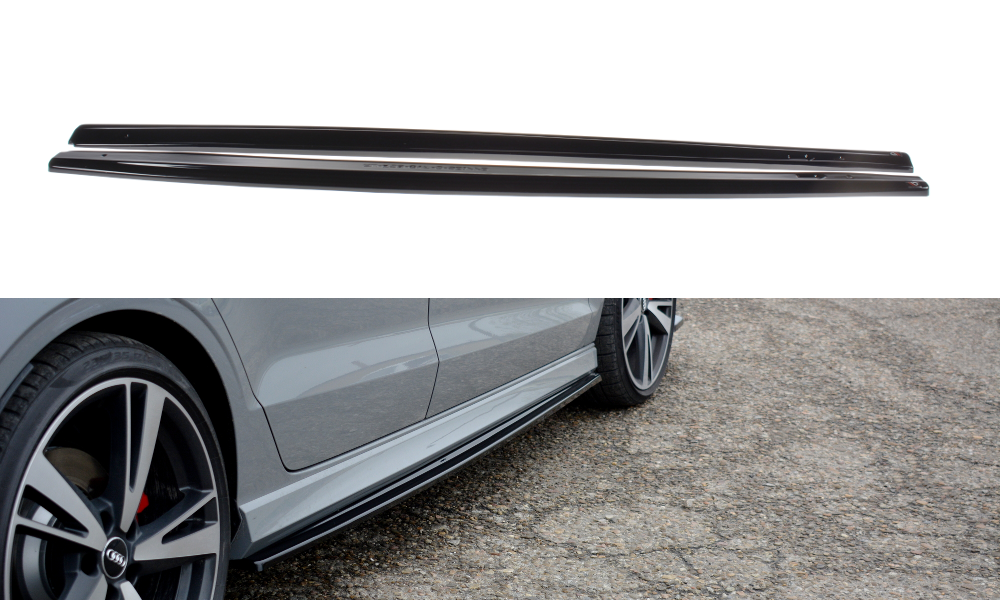 Side Skirts Diffusers Audi RS3 8V Facelift Sedan (2017-20)