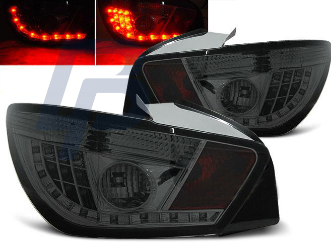 SEAT IBIZA 6J 3D 06.08- SMOKE LED TAILLIGHTS - 3