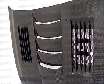 FORD MUSTANG 05-07 SEIBON SS CARBON HOOD