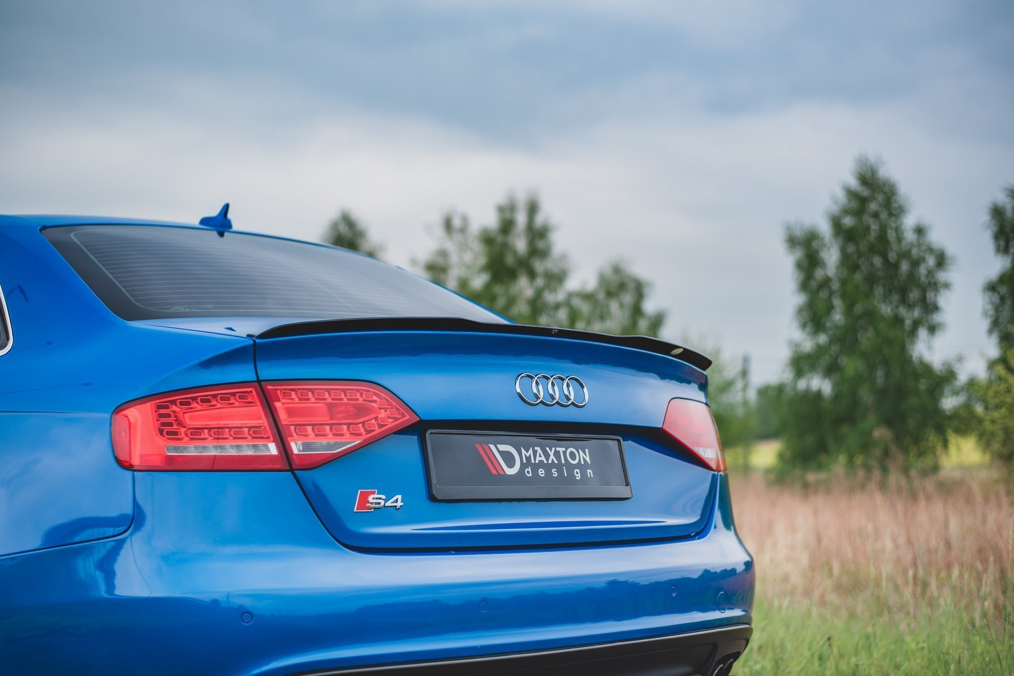 Spoiler CAP Audi A4 / A4 S-line B8 / B8 FL Sedan - 2