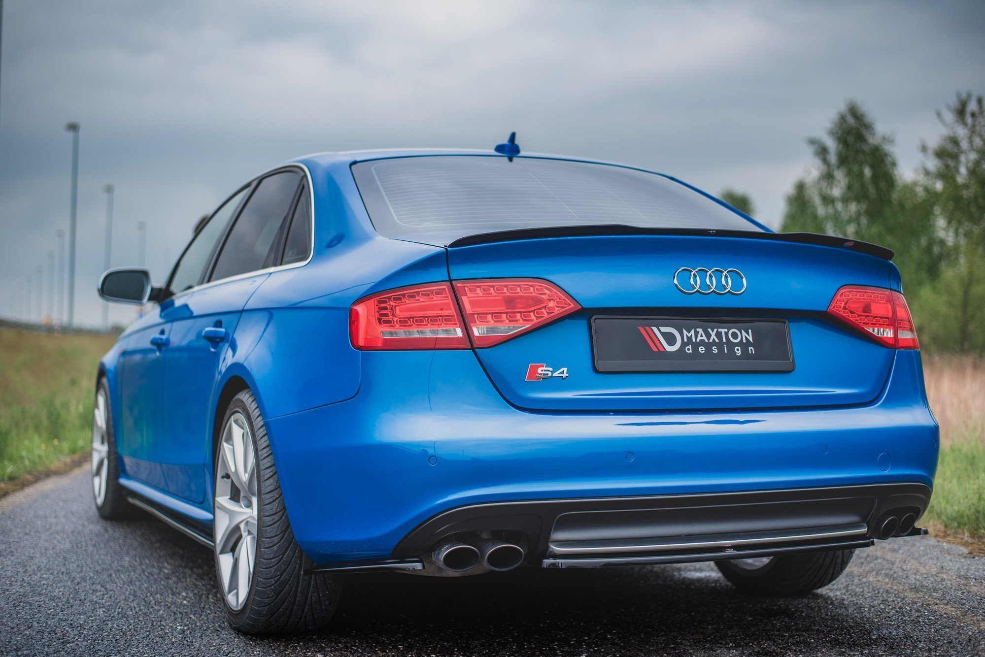 Spoiler CAP Audi A4 / A4 S-line B8 / B8 FL Sedan - 5