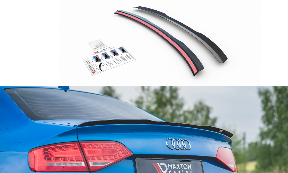 Spoiler CAP Audi A4 / A4 S-line B8 / B8 FL Sedan