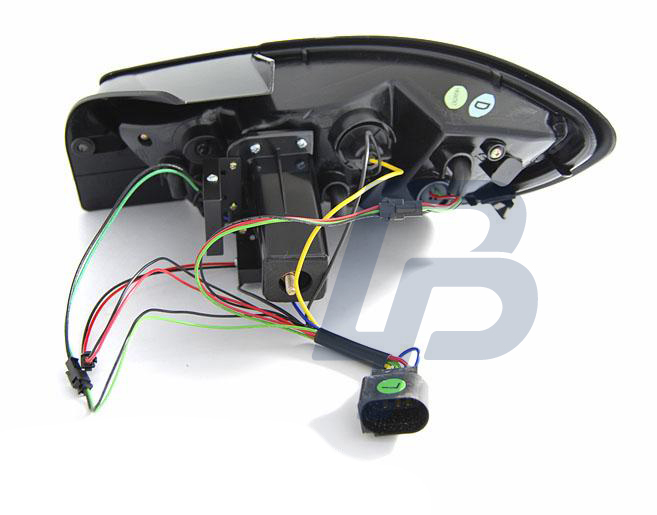 SEAT IBIZA 6J 3D 06.08-12 RED SMOKE LED TAILLIGHTS BAR - 4