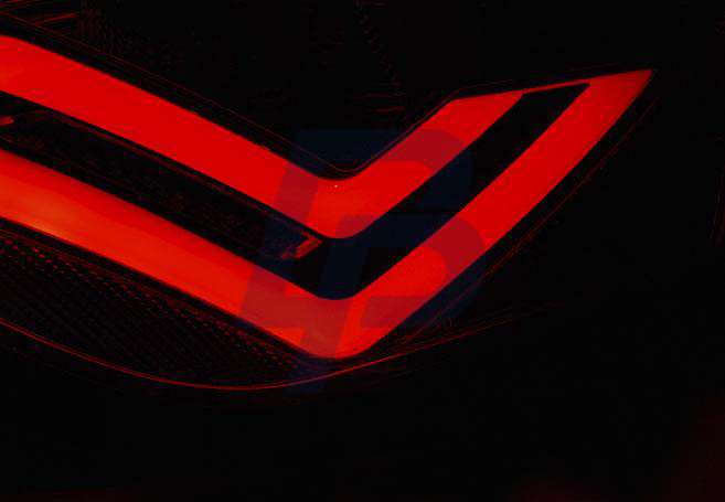 SEAT IBIZA 6J 3D 06.08-12 CHROME LED TAILLIGHTS BAR - 5