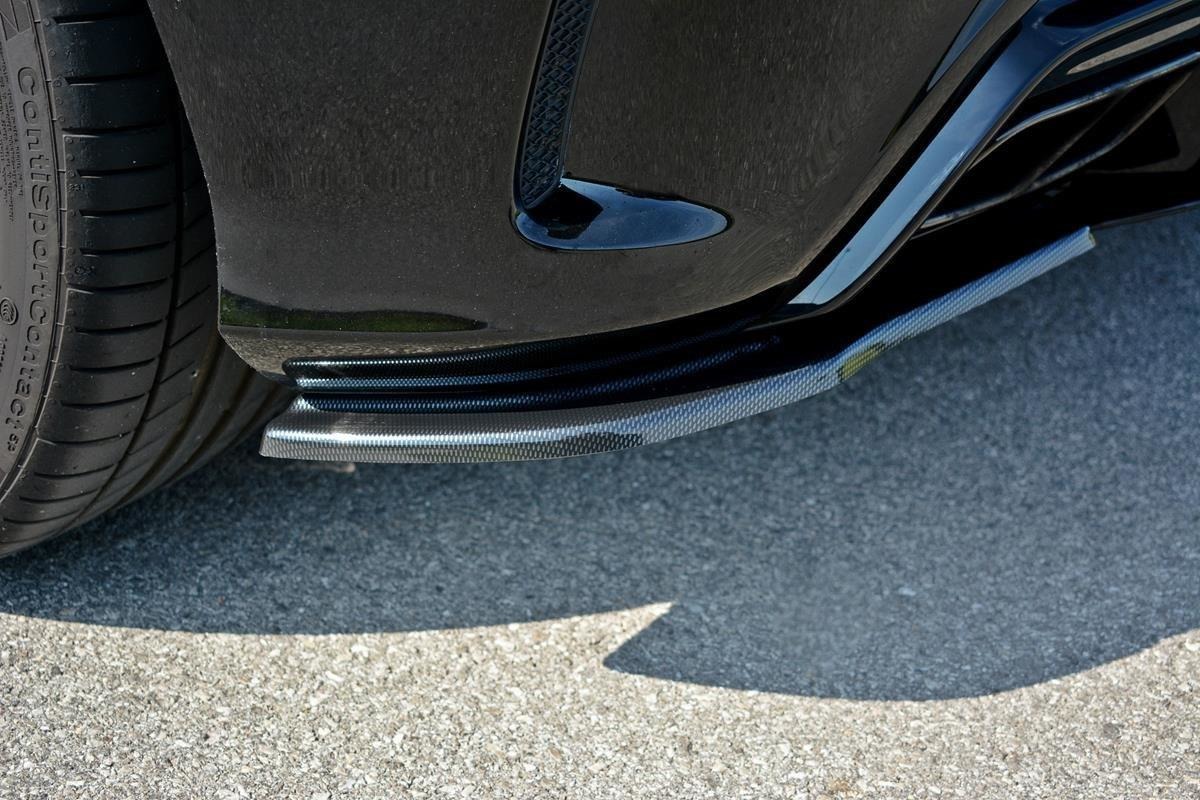 REAR SIDE SPLITTERS MERCEDES A W176 AMG FACELIFT - 4