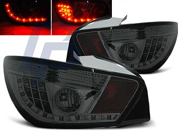 SEAT IBIZA 6J 3D 06.08- RED SMOKE LED TAILLIGHTS