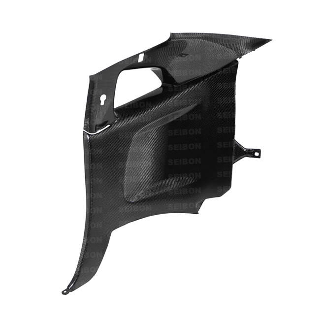 NISSAN GTR R35 09-10 SEIBON CARBON REAR SIDE PANELS - 2