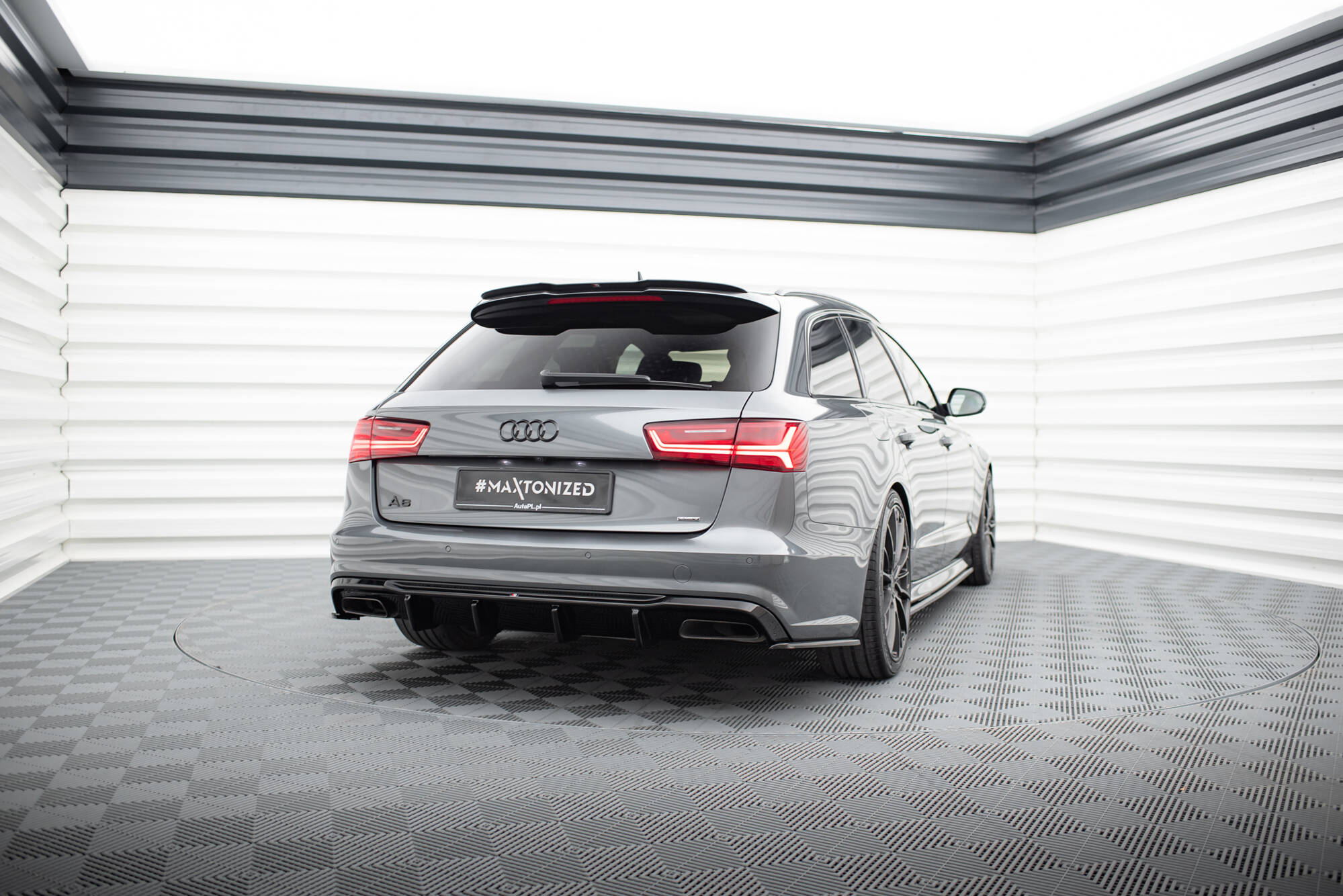 Rear Side Splitters Audi S6 / A6 S-Line / A6 C7 FL - 2