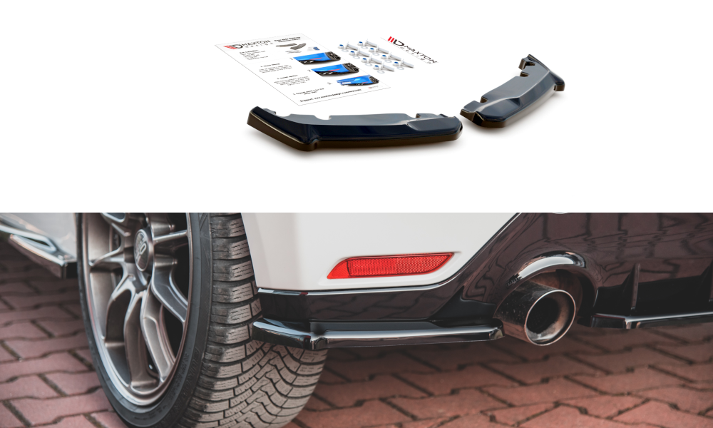 Rear Side Splitters V1 Toyota GR Yaris MK4 (2020-)