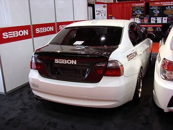 BMW 3 E90 4D 05-08 SEIBON CSL CARBON TRUNKLID