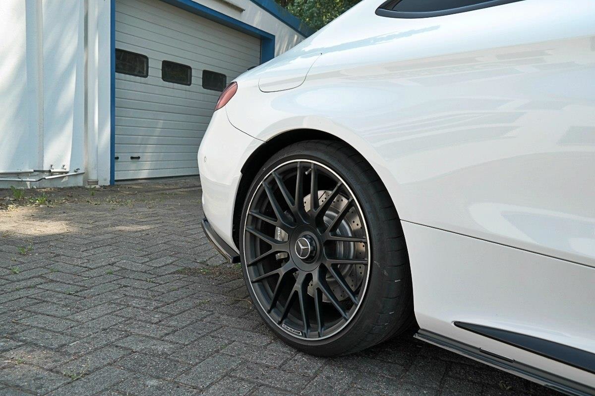 REAR SIDE SPLITTERS MERCEDES C-CLASS C205 63AMG COUPE - 4