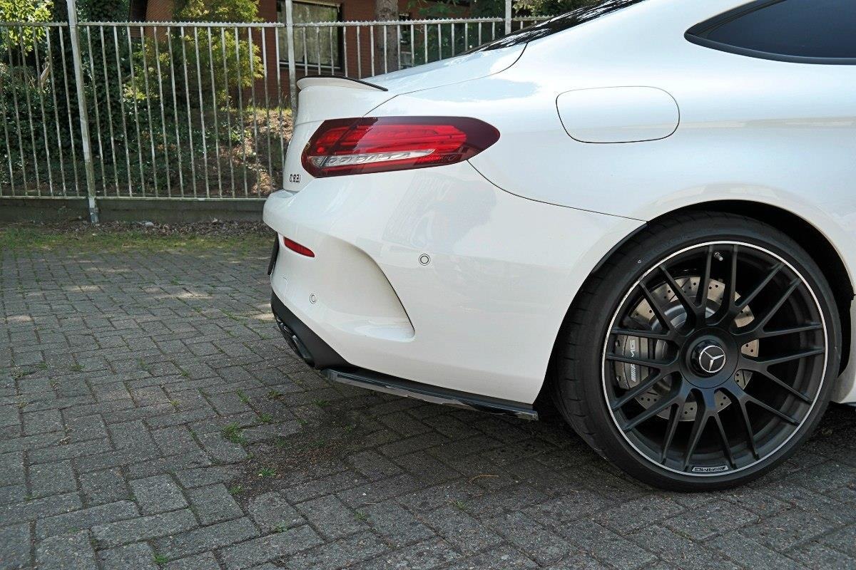 REAR SIDE SPLITTERS MERCEDES C-CLASS C205 63AMG COUPE - 2