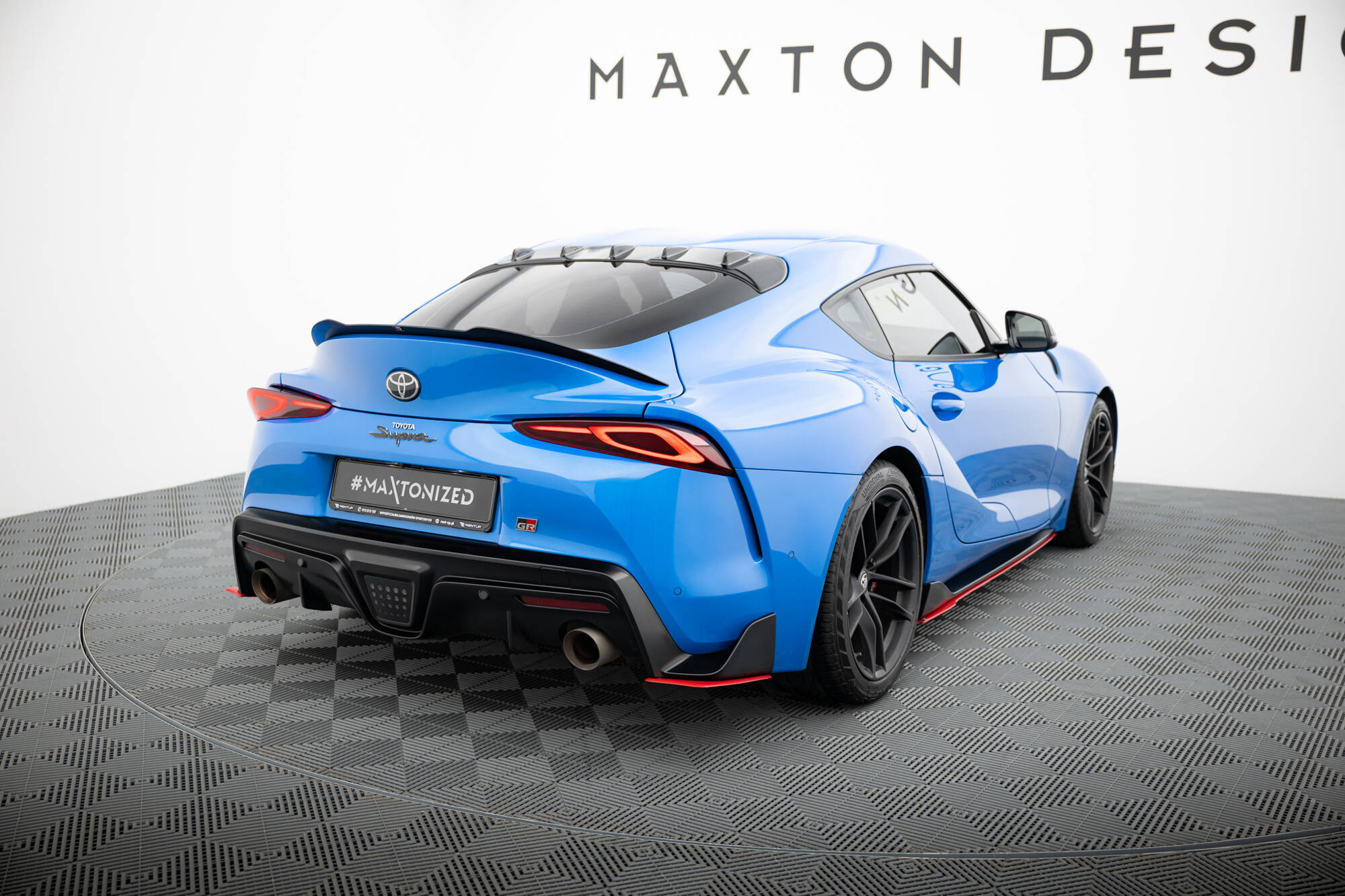 Rear Side Splitters V.2 Toyota Supra Mk5 - 2