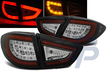 HYUNDAI IX35 09- BLACK LED TAILLIGHTS