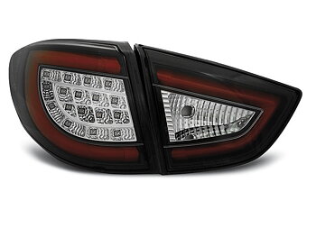 HYUNDAI IX35 09- BLACK LED TAILLIGHTS