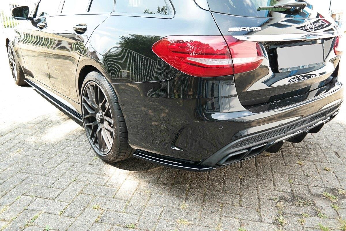 REAR SIDE SPLITTERS MERCEDES C-CLASS S205 63AMG ESTATE - 4