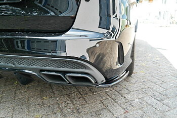 BAK SIDO SPLITTERS MERCEDES C-CLASS S205 63AMG ESTATE
