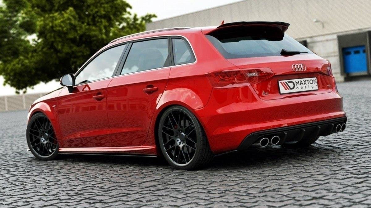 Rear Side Splitters Audi S3 / A3 S-Line 8V Hatchback / Sportback - 2
