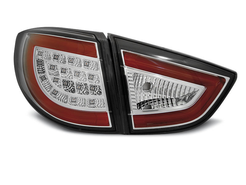 HYUNDAI IX35 09- CHROME LED TAILLIGHTS