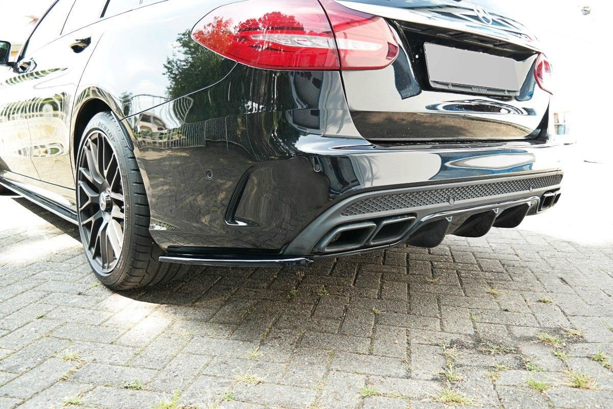 REAR VALANCE MERCEDES C-CLASS S205 63AMG ESTATE - 4