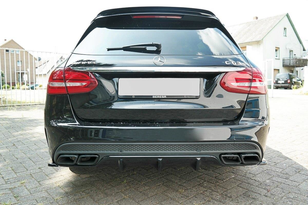 REAR VALANCE MERCEDES C-CLASS S205 63AMG ESTATE - 2
