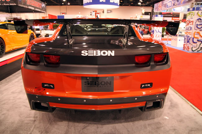 CHEVROLET CAMARO  SEIBON OEM CARBON BAGAGELUCKA - 2