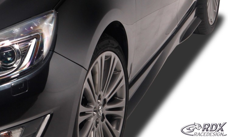 SIDESKIRTS OPEL ASTRA J (NOT GTC) "TURBO" - 2