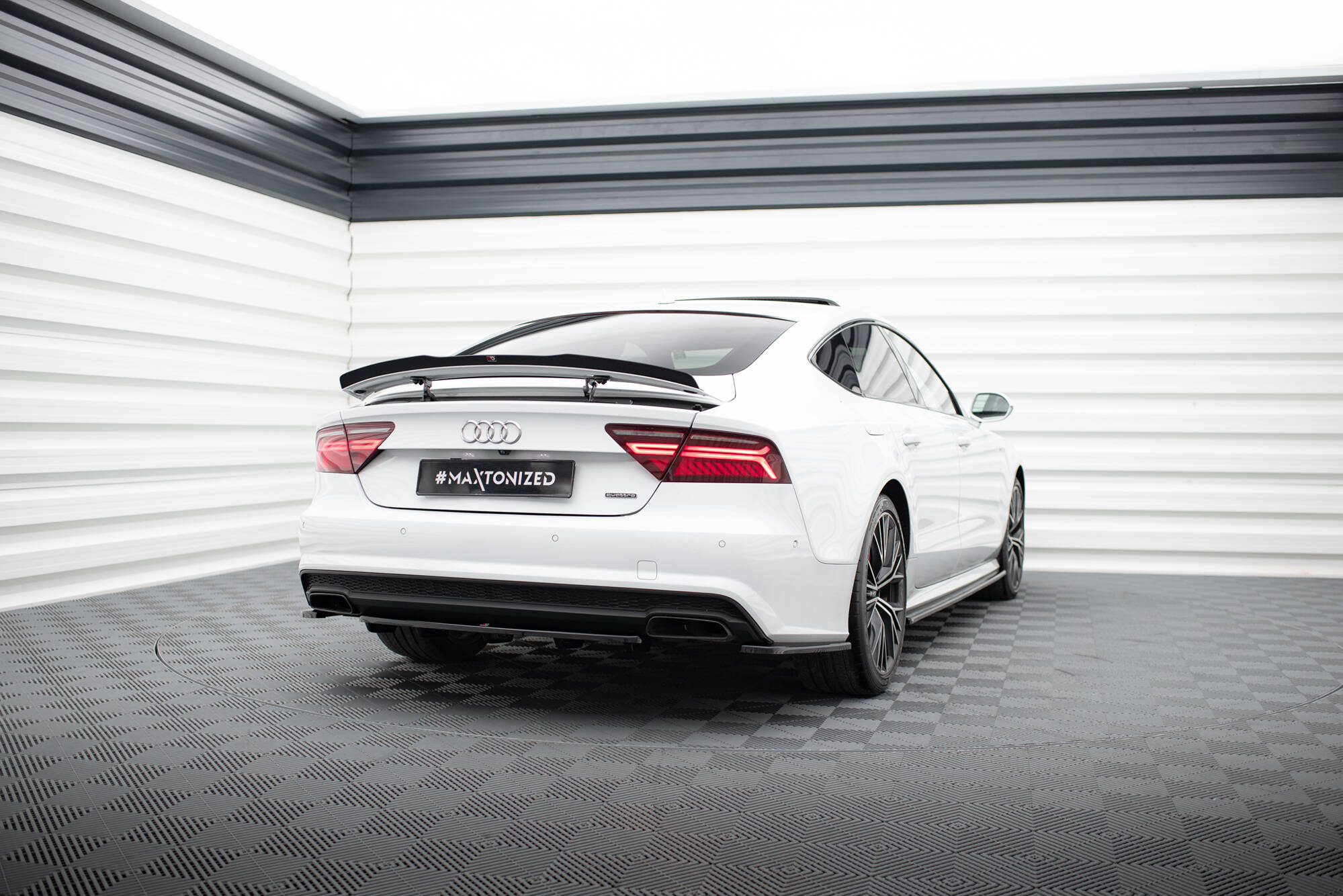 Spoiler CAP Audi S7 / A7 S-Line C7 / C7 FL - 2