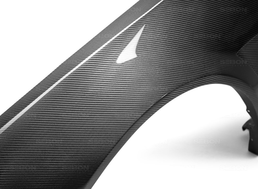 NISSAN SKYLINE R34 99-01 SEIBON NS-STYLE CARBON FENDERS - 3