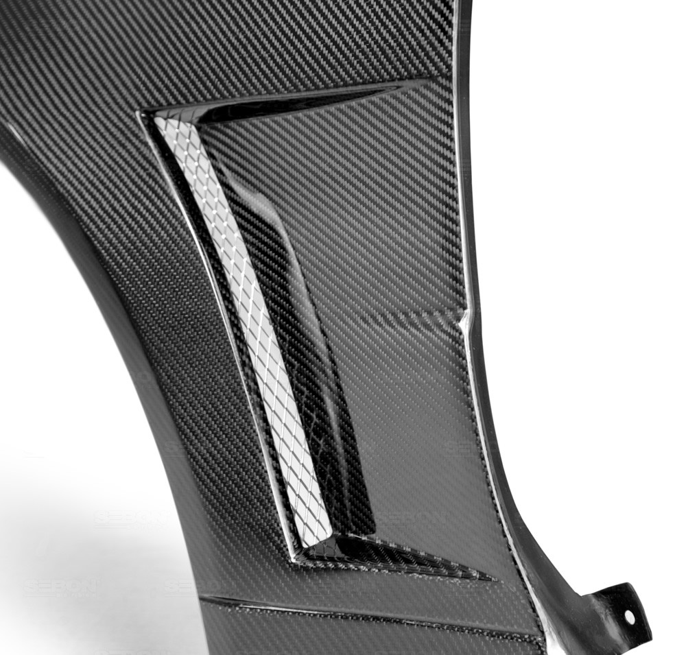 NISSAN SKYLINE R34 99-01 SEIBON NS-STYLE CARBON FENDERS - 2