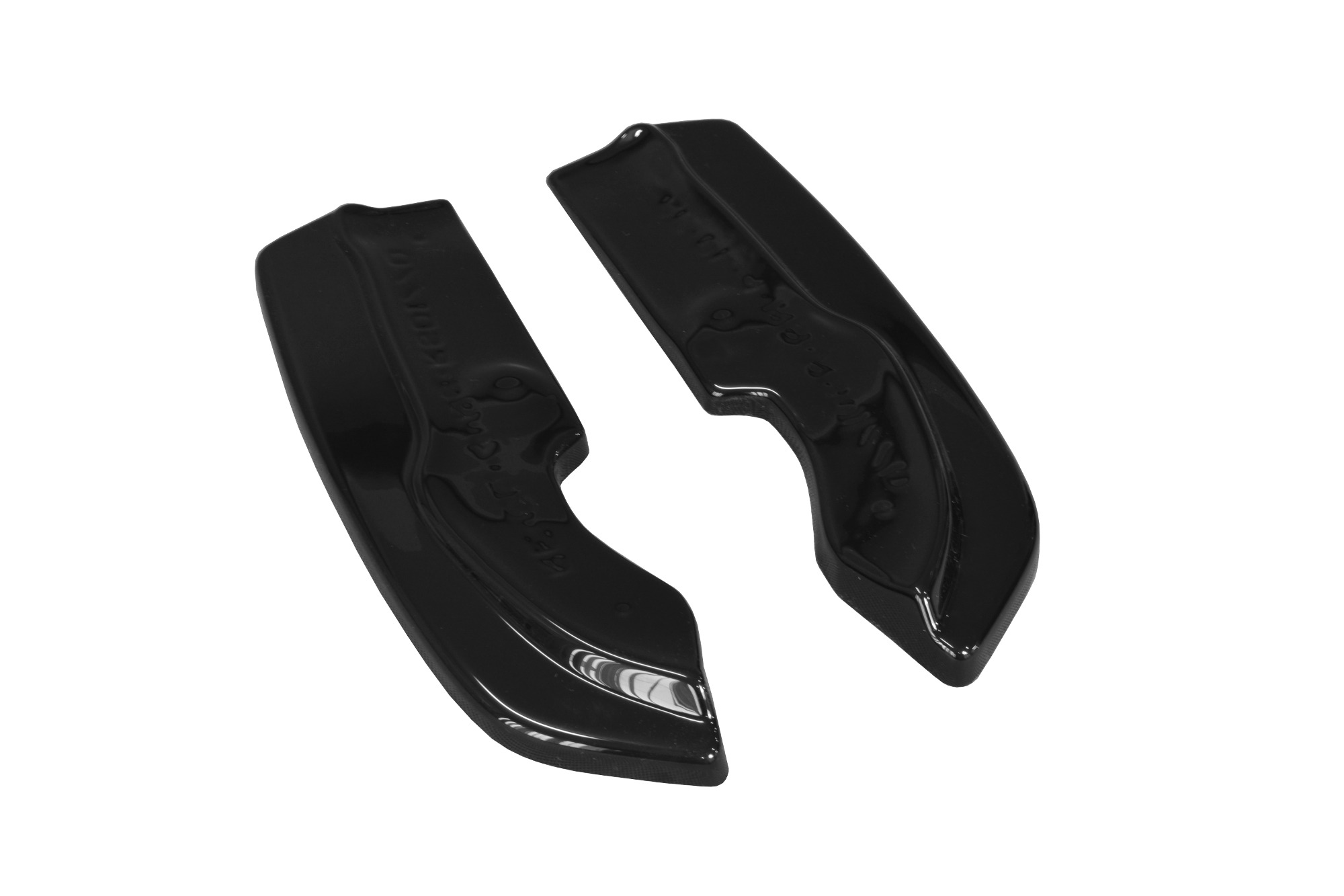 REAR SIDE SPLITTERS RENAULT CLIO MK4 RS - 5