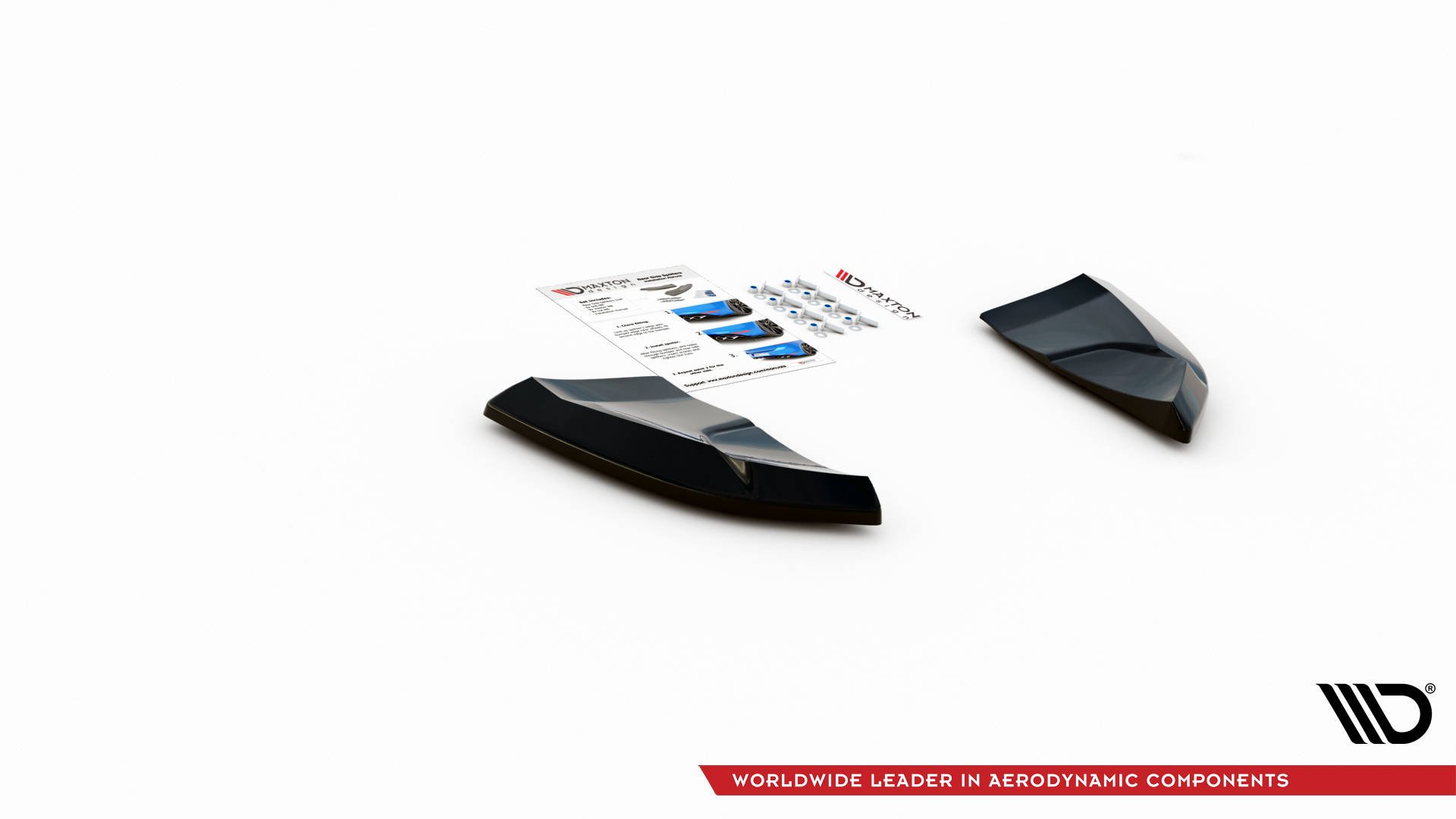 Rear Side Splitters Audi SQ5 Mk1 (8R) (2012-2017) - 5