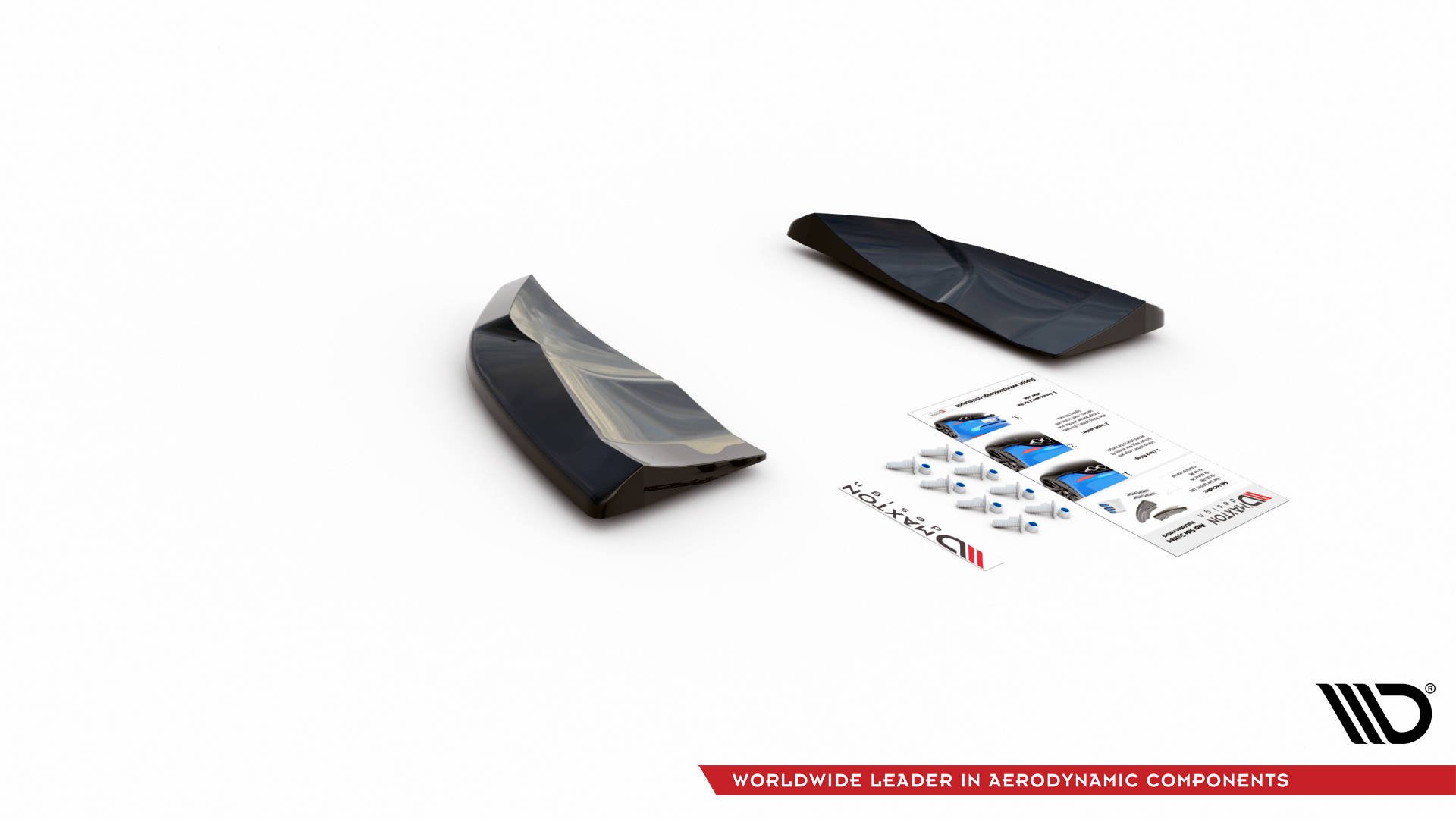 Rear Side Splitters Audi SQ5 Mk1 (8R) (2012-2017) - 6