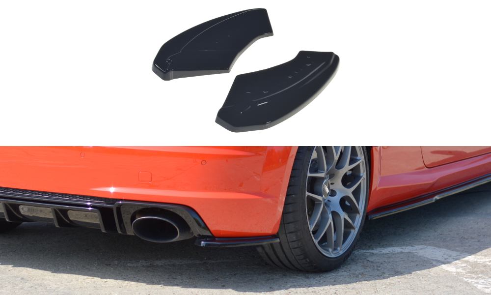 Rear Side Splitters Audi TT Mk3 (8S) RS (2016-2020)