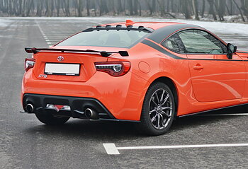 Rear Side Splitters V.1 Toyota GT86 Facelift