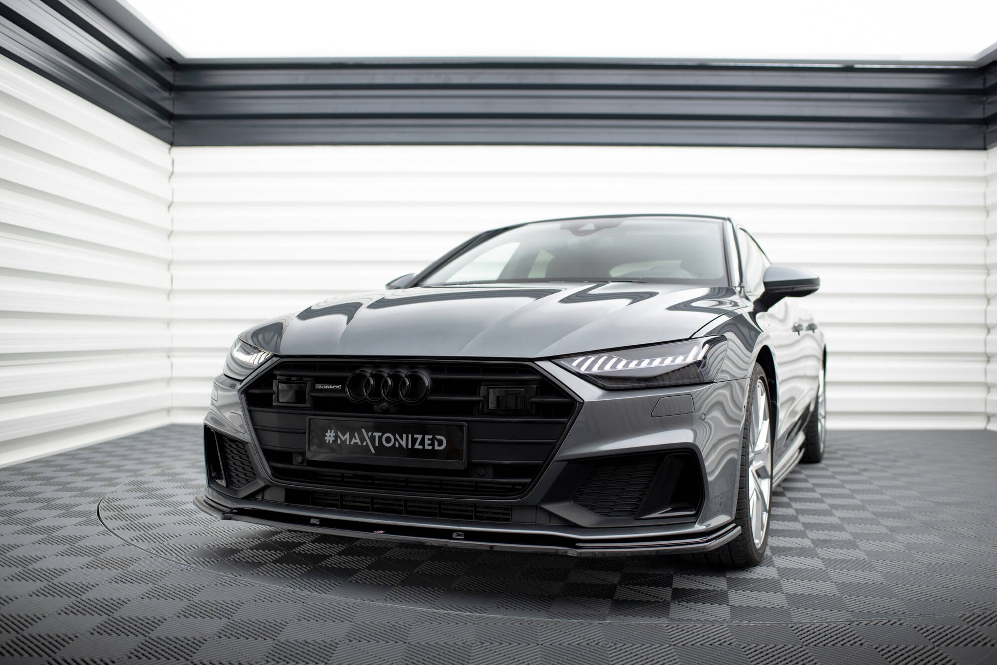 Front Splitter V.2 Audi A7 S-Line C8 / S7 C8 / C8 Facelift / S7 Facelift - 2