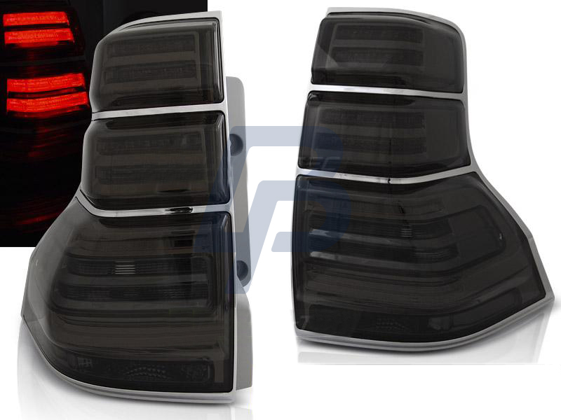 TOYOTA LAND CRUISER 150 09-13 SMOKE LED TAILLIGHTS - 4