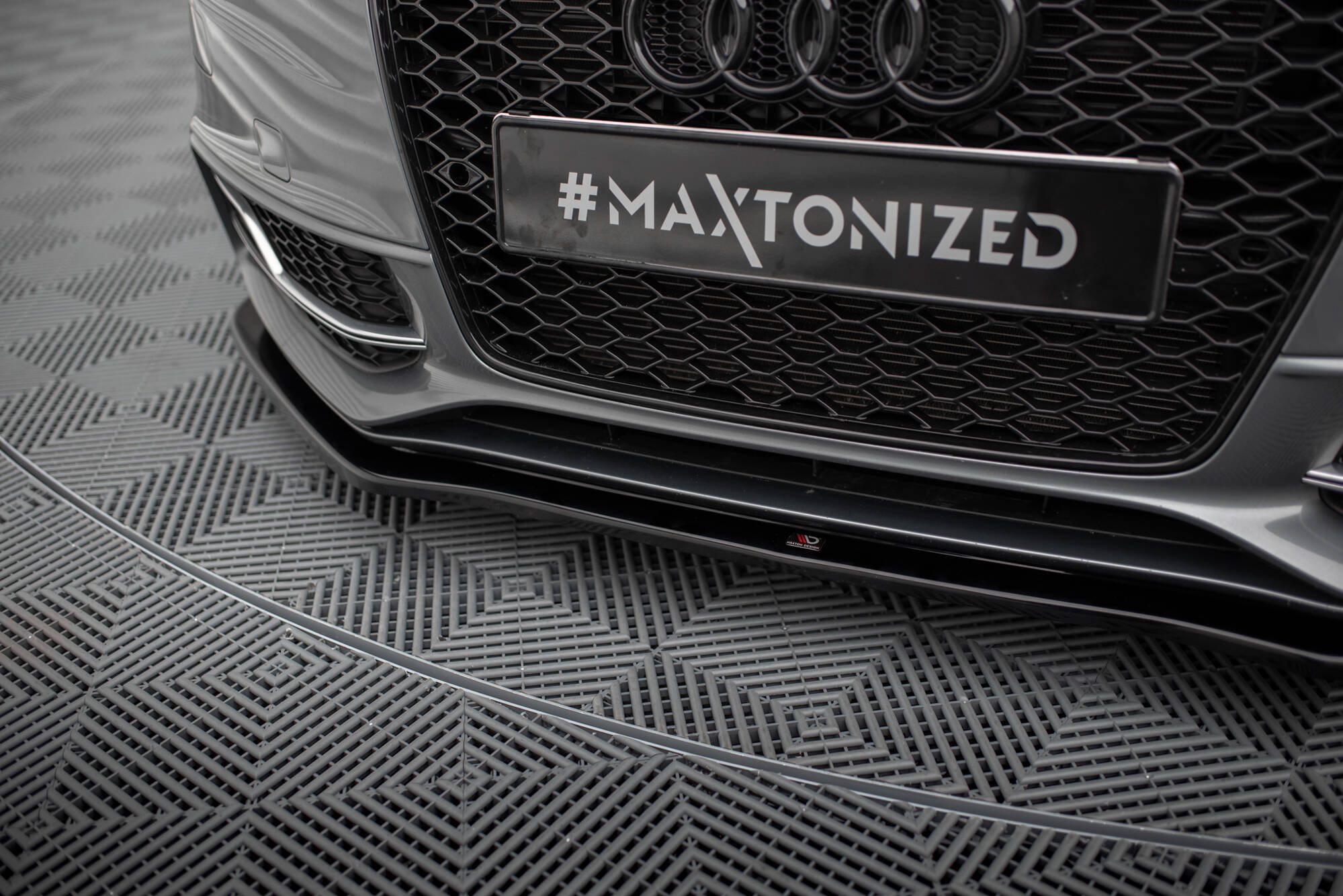 Front Splitter V.2 Audi S5 / A5 S-Line 8T Facelift - 3