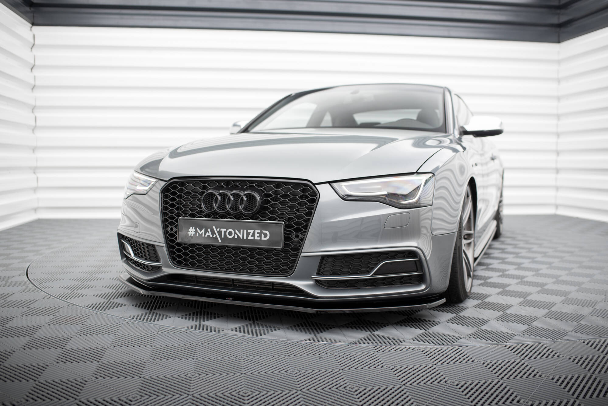 Front Splitter V.2 Audi S5 / A5 S-Line 8T Facelift - 4