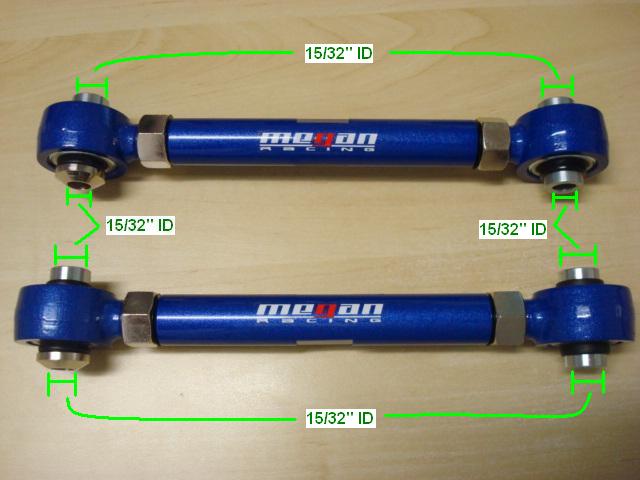 BMW 1 E82/88 11+ REAR CAMBER KIT MEGAN RACING - 2