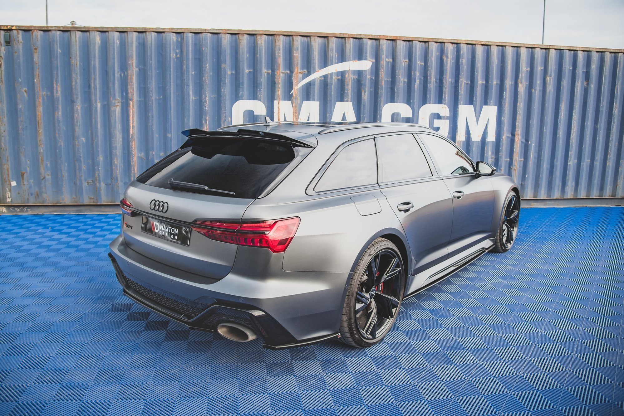 Central Rear Splitter Audi RS6 C8 / RS7 C8 (2019-) - 5