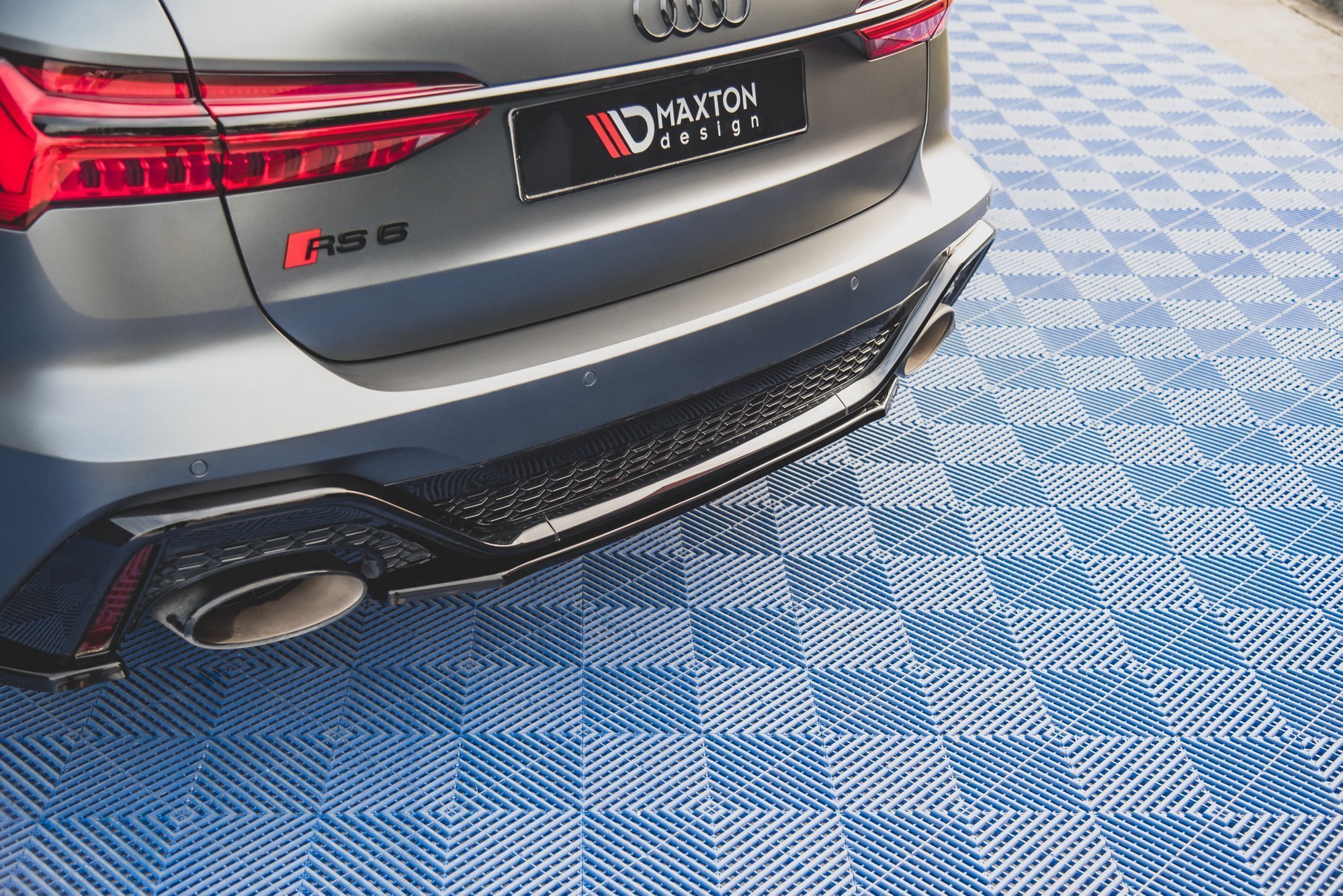 Central Rear Splitter Audi RS6 C8 / RS7 C8 (2019-) - 4
