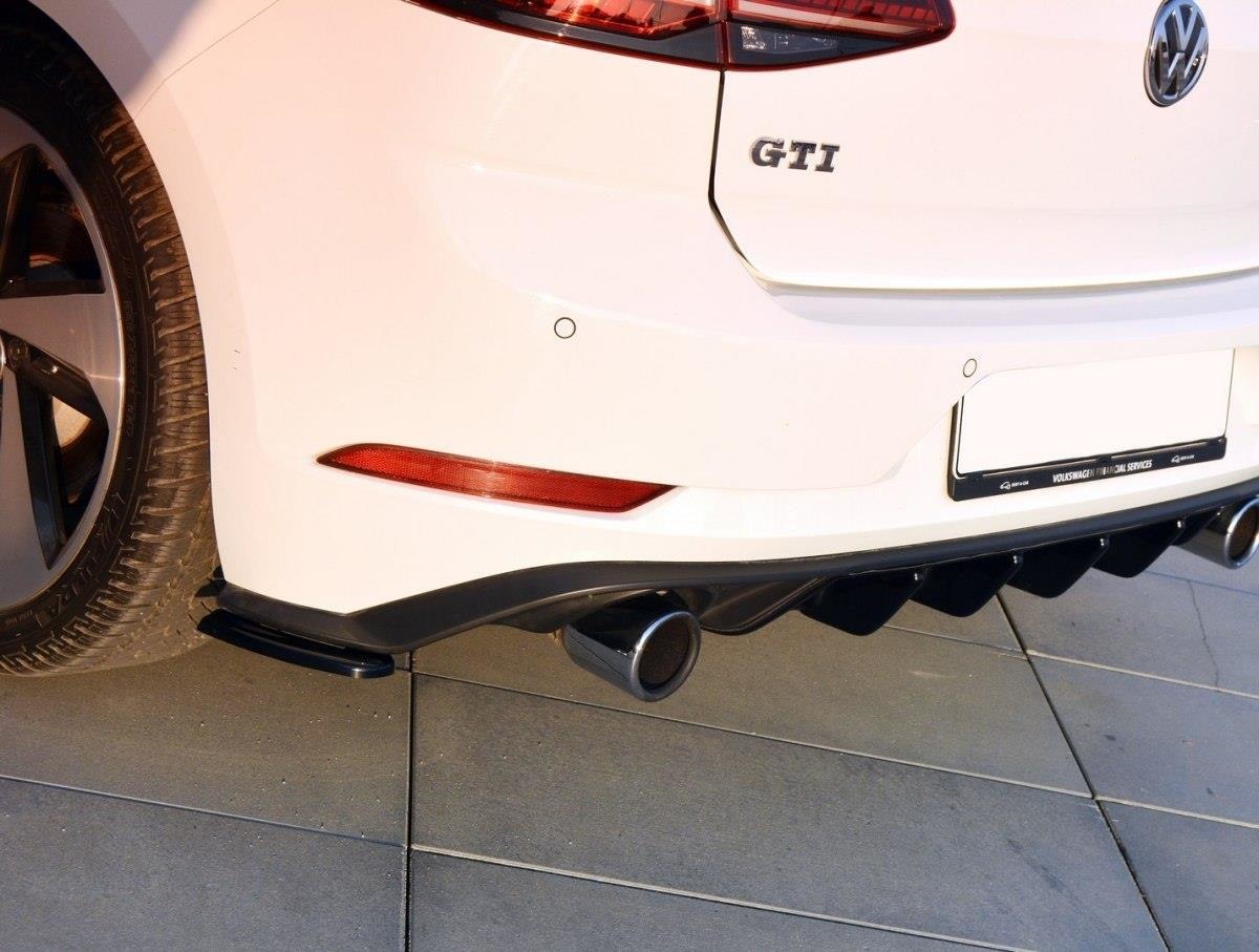 REAR SIDE SPLITTERS VW GOLF VII GTI FACELIFT - 3