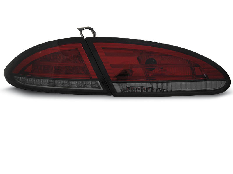 SEAT LEON 06.05-09 RED SMOKE LED TAILLIGHTS