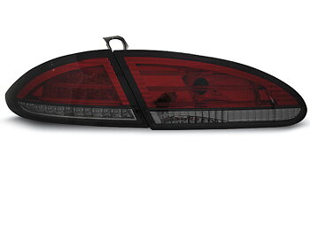 SEAT LEON 06.05-09 RED SMOKE LED TAILLIGHTS