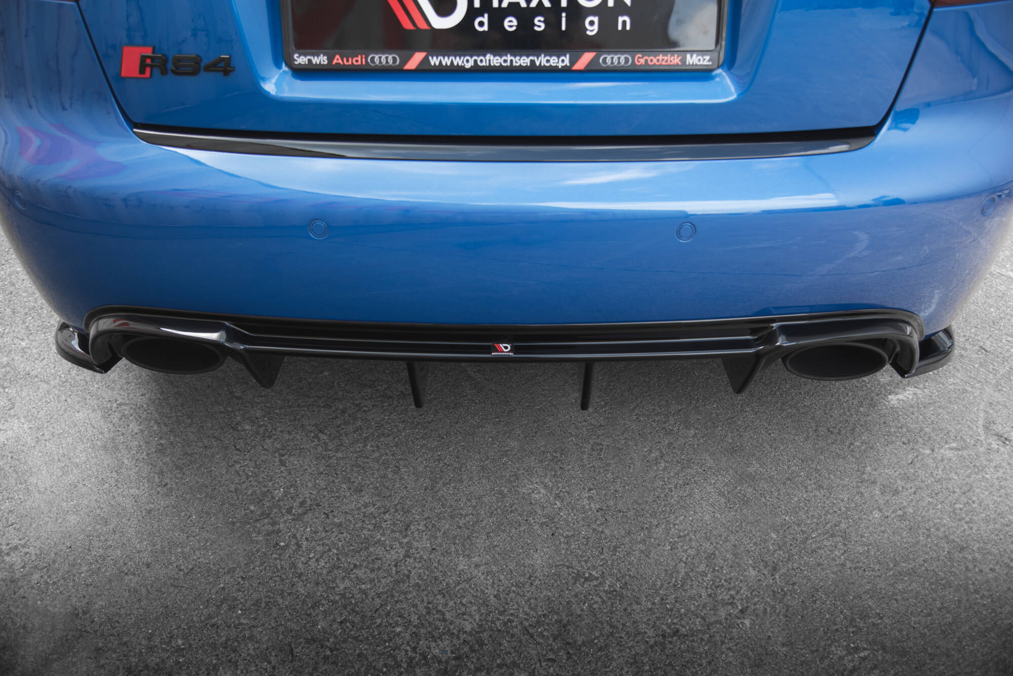 Rear Valance Audi RS4 B7 - 4