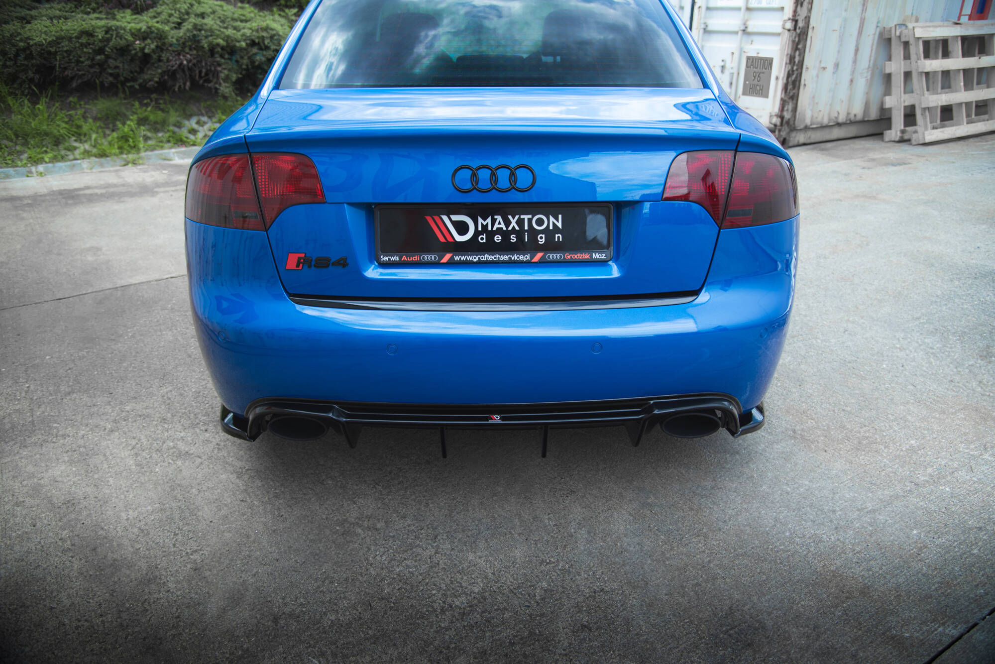 Rear Valance Audi RS4 B7 - 2