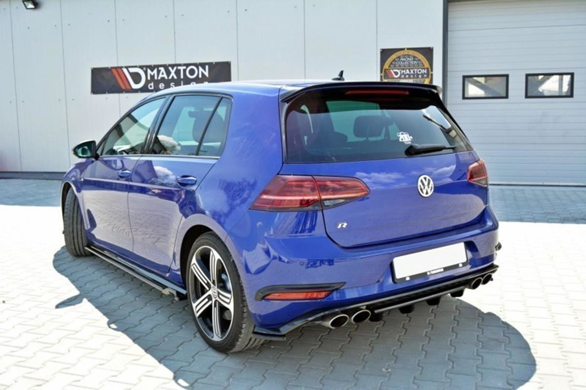 CENTRAL REAR SPLITTER VW GOLF VII R - 6