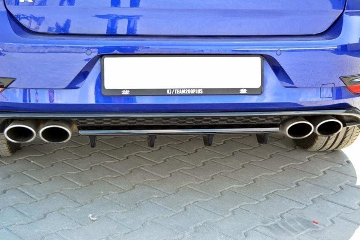 CENTRAL REAR SPLITTER VW GOLF VII R - 7